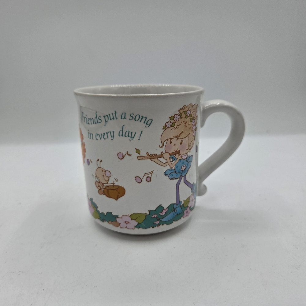 VTG HERSELF THE ELF Coffee Cup Mug PIXIES FAIRIES Friend Gift  AG 1984 JAPAN